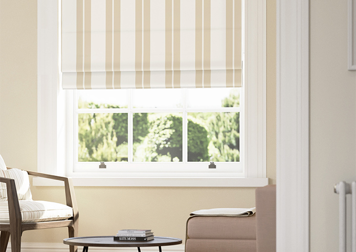 The British Stripe Co. Edward, Dover No.1 - Twist&Fit Roman Blind - Image 5